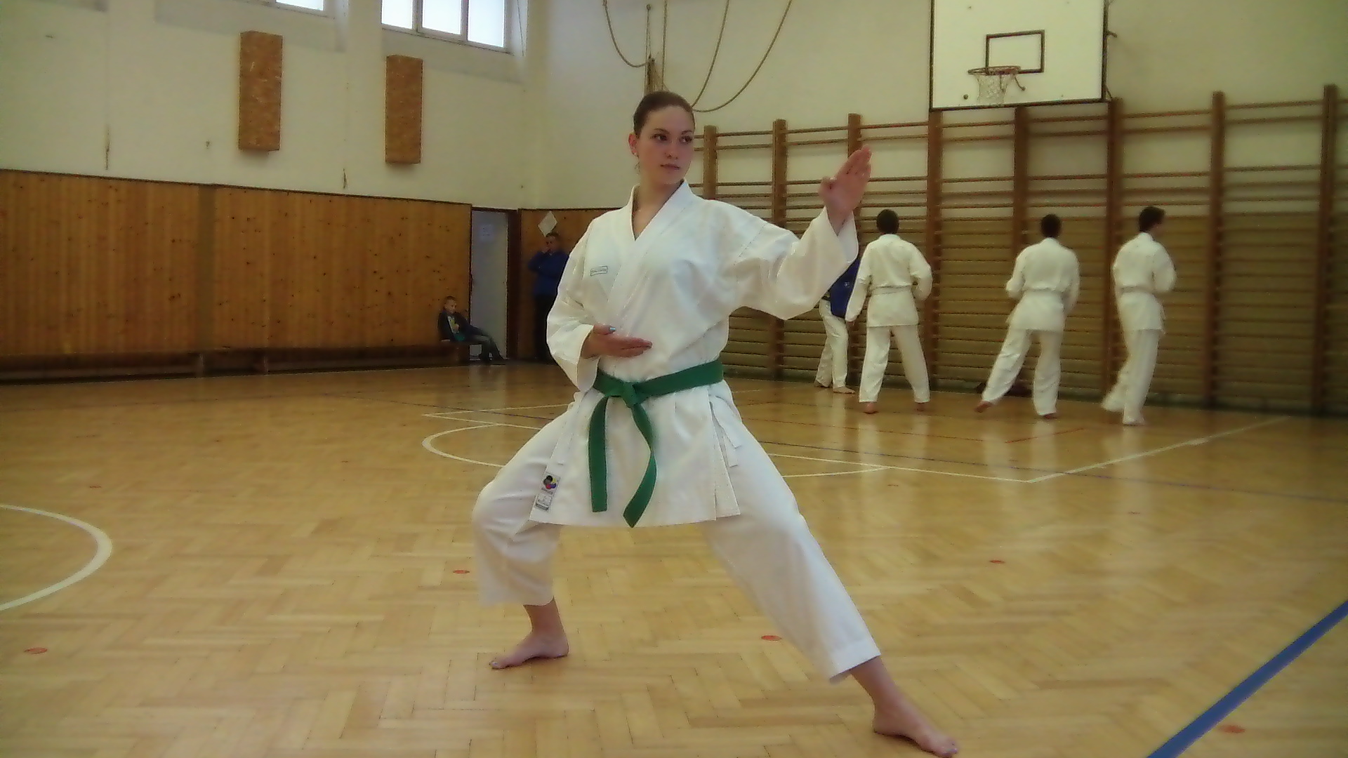 karate s dívkou 018