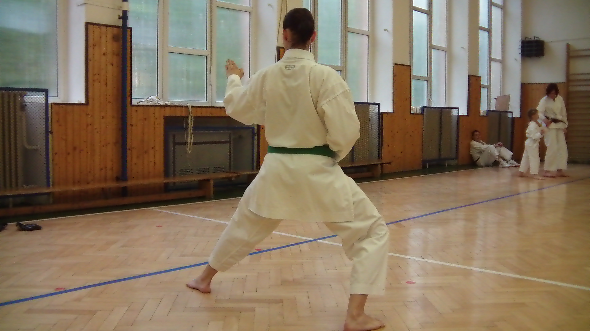 karate s dívkou 019