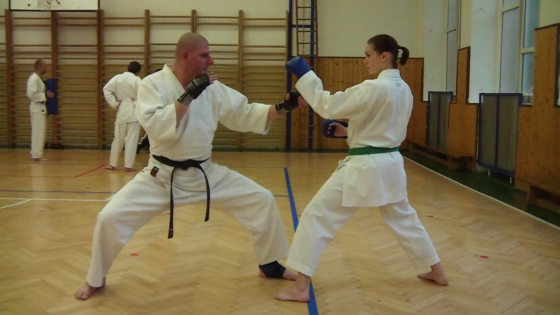 karate s dívkou 023