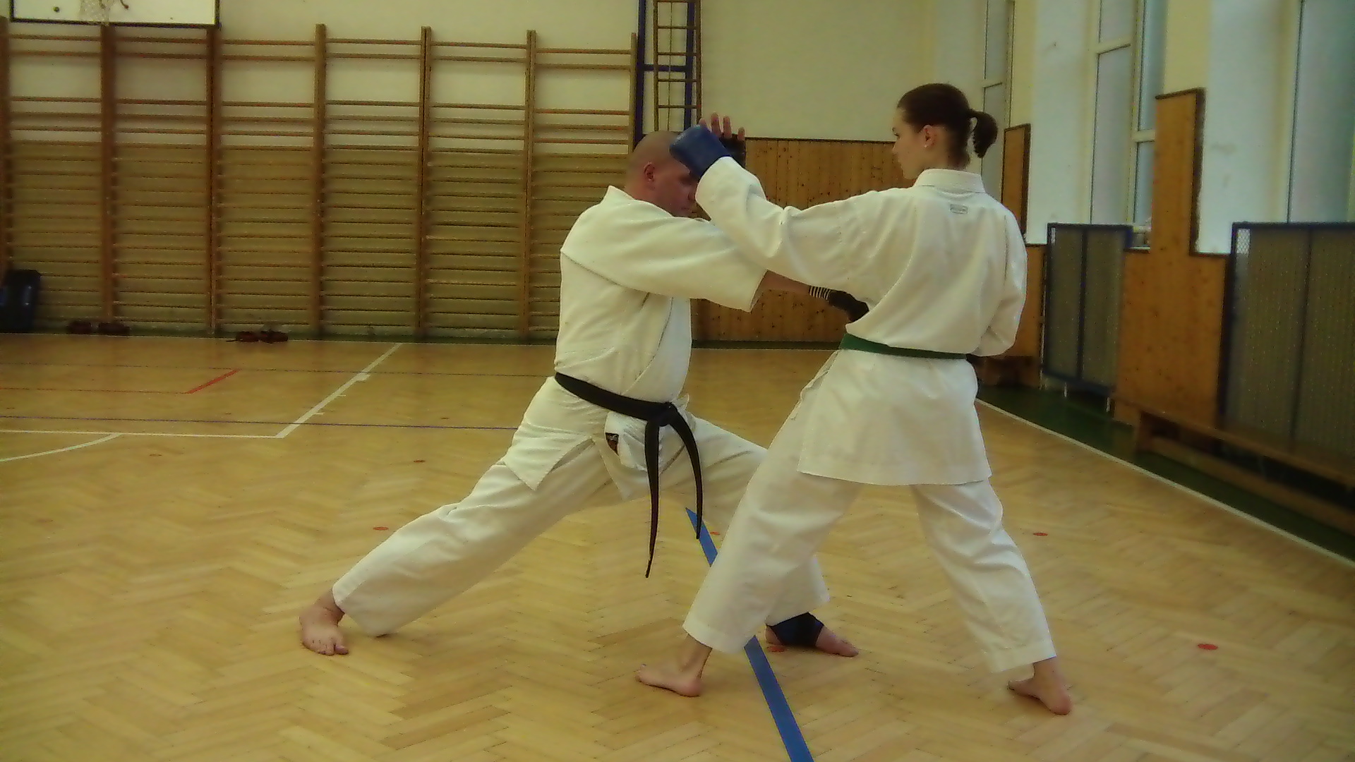 karate s dívkou 028