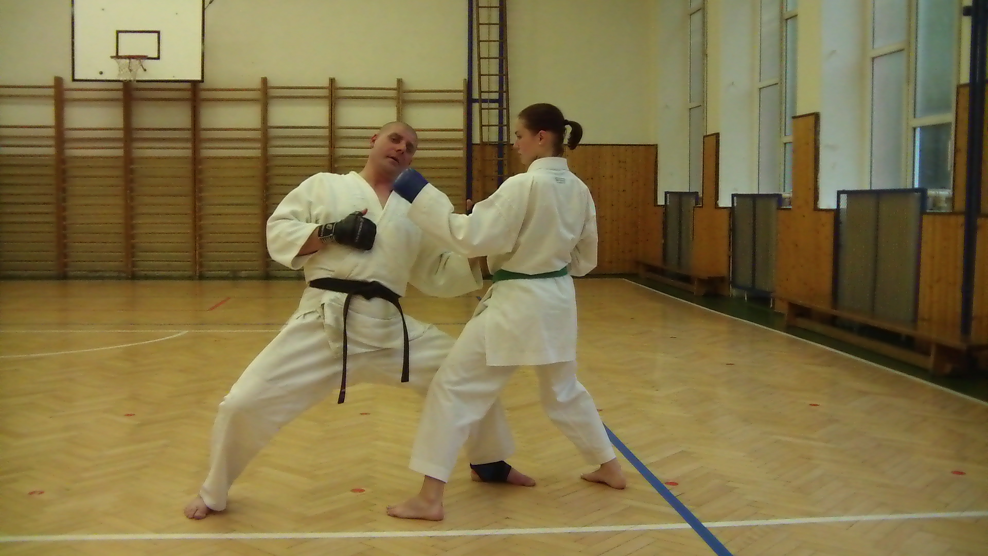 karate s dívkou 064
